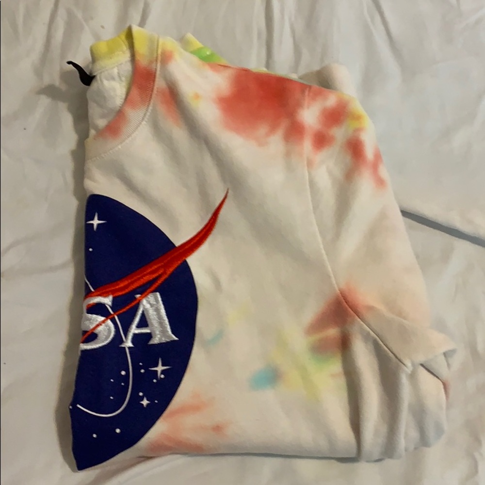 Tie-Dye NASA Sweatshirt